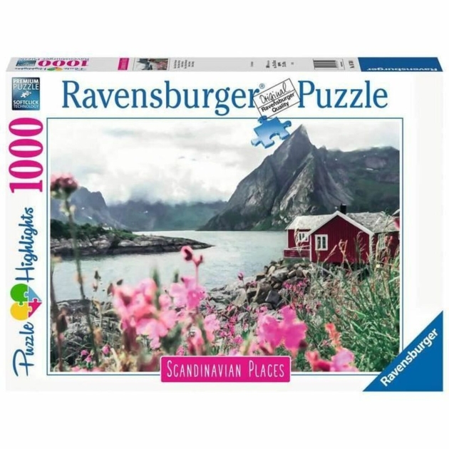 Dėlionė Ravensburger 16740 Lofoten – Norway 1000 Dalys