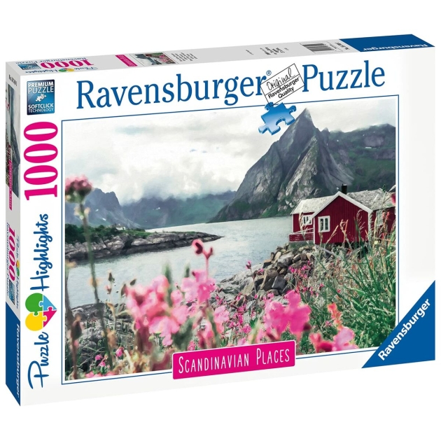 Dėlionė Ravensburger 16740 Lofoten - Norway 1000 Dalys