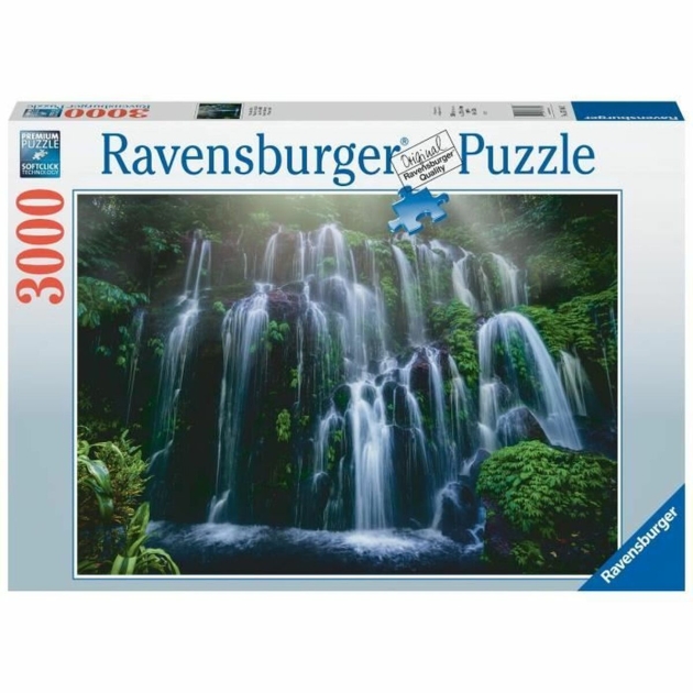 Dėlionė Ravensburger Chutes d’eau, Bali Paysage et nature 3000 Dalys