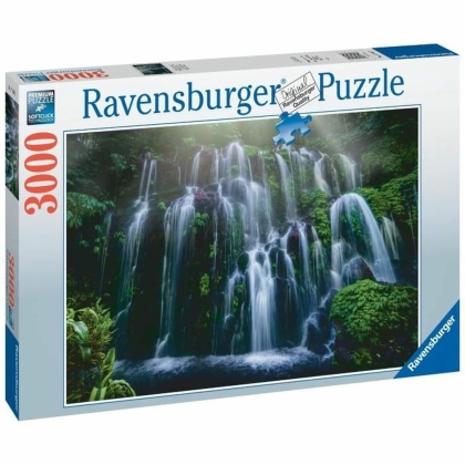 Dėlionė Ravensburger Chutes d'eau, Bali  Paysage et nature 3000 Dalys