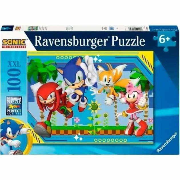 Dėlionė Ravensburger Sonic 100 Dalys