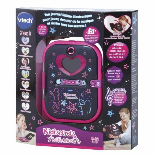 Dienoraštis KidiSecrets Selfie Music Vtech 163675 (FR)