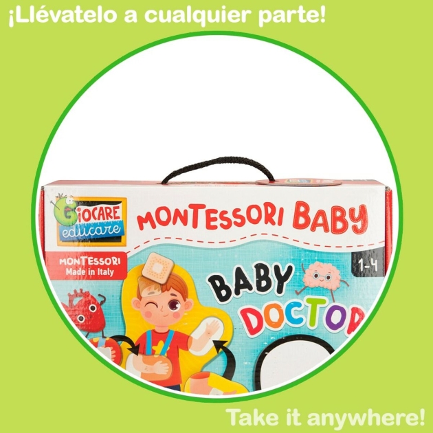 Edukacinis žaidimas Lisciani Baby Doctor 22,5 x 0,5 x 47,5 cm (6 vnt.)