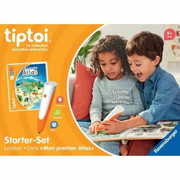 Edukacinis žaidimas Ravensburger tiptoi® Starter Atlas 4005556001774 (FR)