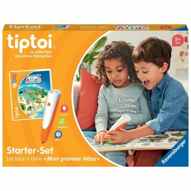 Edukacinis žaidimas Ravensburger tiptoi® Starter Atlas 4005556001774 (FR)