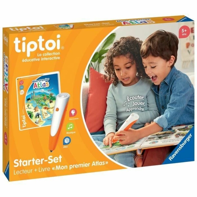 Edukacinis žaidimas Ravensburger tiptoi® Starter Atlas 4005556001774 (FR)