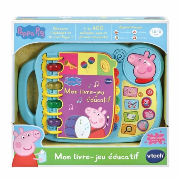 Edukacinis žaidimas Vtech Peppa Pig – Mon Livre Jeu Éducatif (FR)