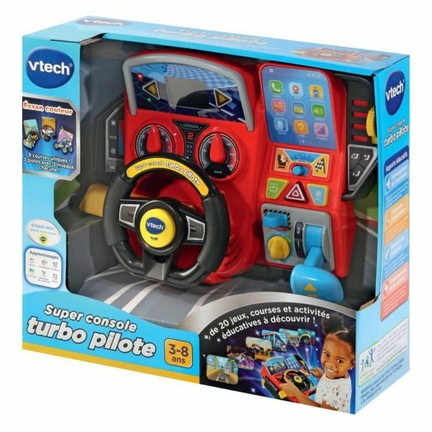 Edukacinis žaidimas Vtech Super console turbo pilote (1 Dalys)