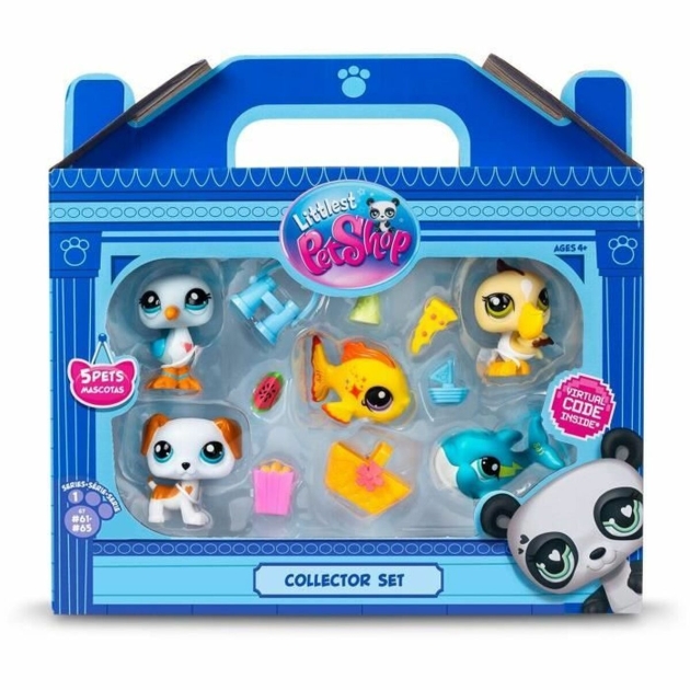 Figūrų rinkinys Bandai Littlest Pet Shop Plastmasinis