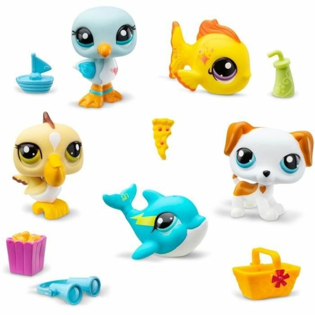 Figūrų rinkinys Bandai Littlest Pet Shop Plastmasinis