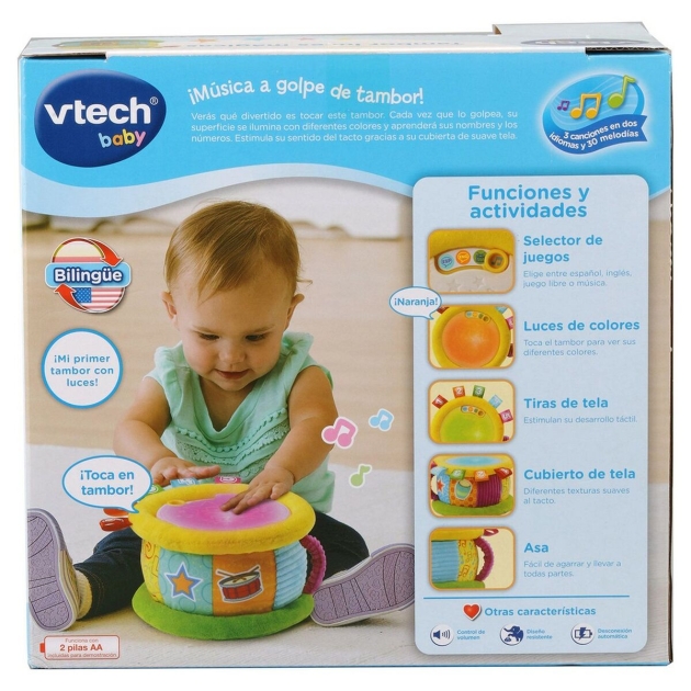 Interaktyvus žaislas Vtech Baby Būgnas (ES EN)