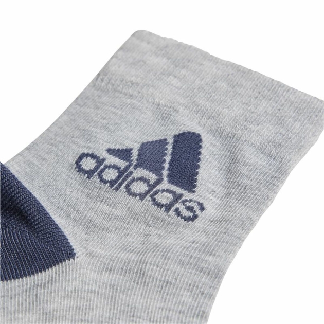 Kojinės Adidas Juoda Pilka Balta 3 poros