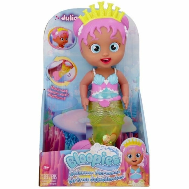 Kūdikių lėlė IMC Toys Bloopies Shimmer Mermaids Julia