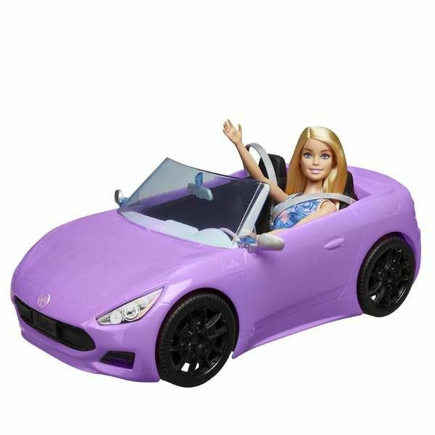 Lėlė Barbie And Her Purple Convertible