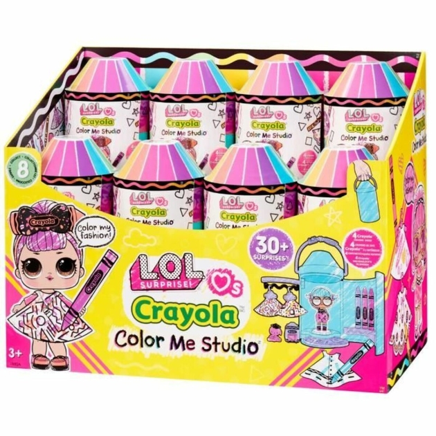 Lėlė LOL Surprise! Loves CRAYOLA Color Me Studio