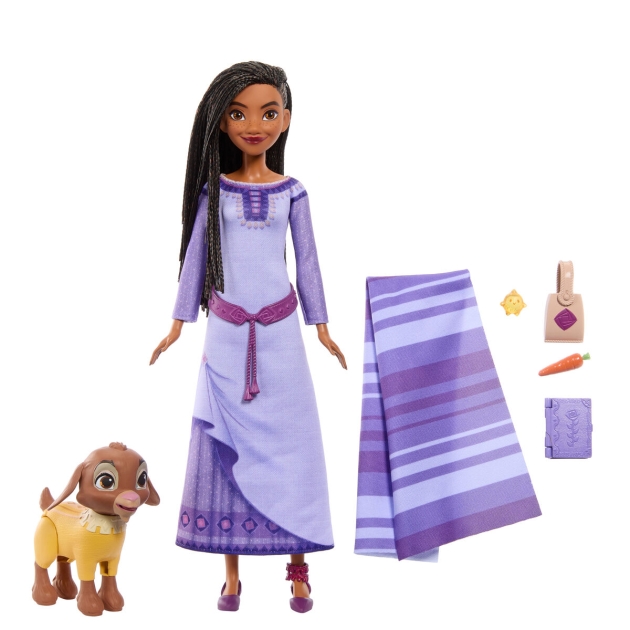 Lėlė Princesses Disney Wish Asha 25 cm