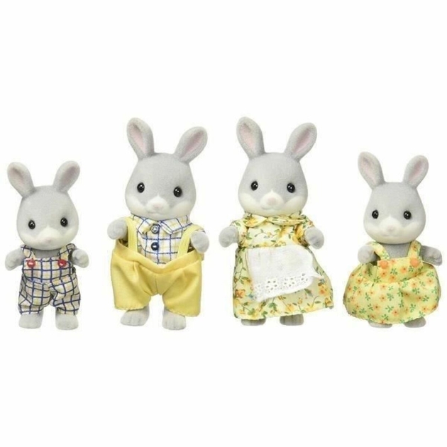 Lėlių rinkinys Sylvanian Families Family Gray Rabbit