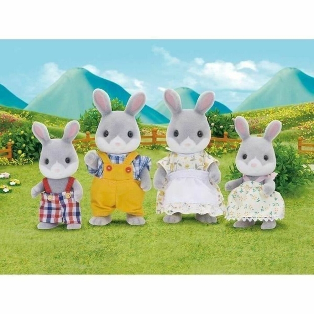 Lėlių rinkinys Sylvanian Families Family Gray Rabbit