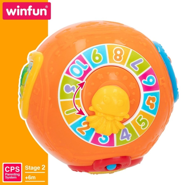 Muzikinis žaislas Winfun 15 x 15 cm (4 vnt.) Kamuolys