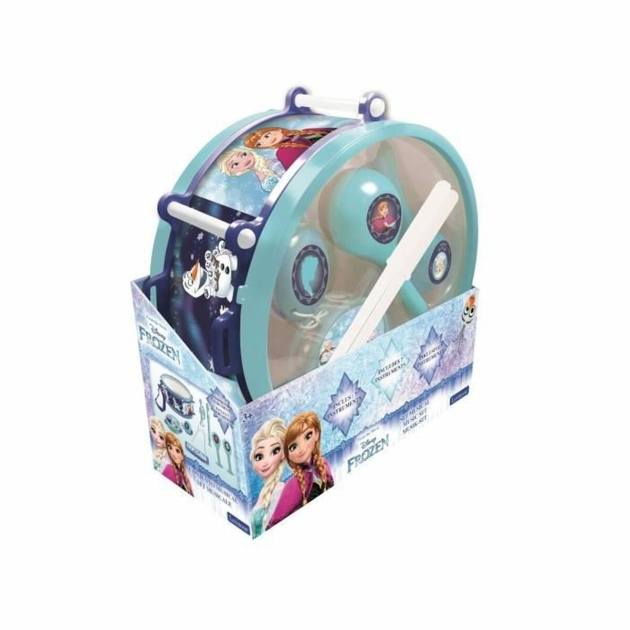 Žaislinių muzikos instrumentų rinkinys Lexibook Frozen Plastmasinis 7 Dalys