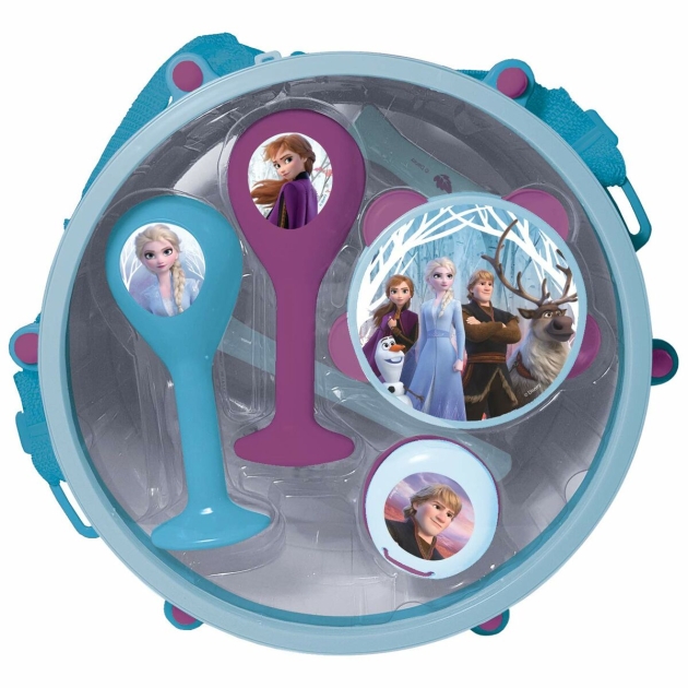 Žaislinių muzikos instrumentų rinkinys Lexibook Frozen Plastmasinis 7 Dalys