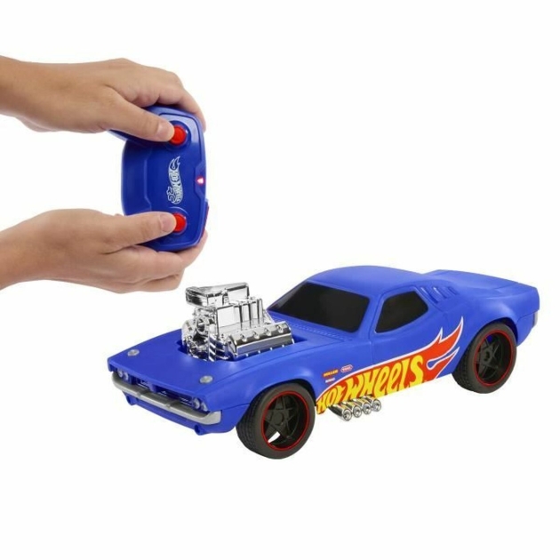 Nuotoliniu būdu valdomas automobilis Hot Wheels Mėlyna Spalvotas 1:16