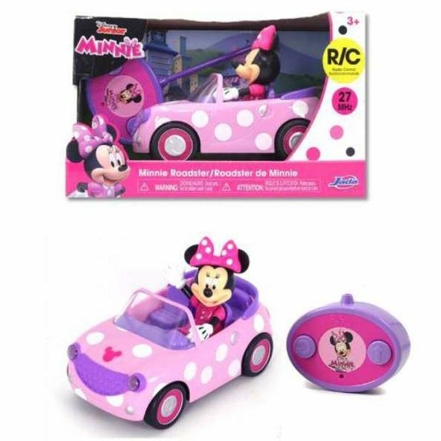 Nuotoliniu būdu valdomas automobilis Minnie Mouse Roadster 19 cm