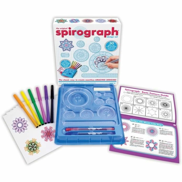 Piešimo rinkinys Spirograph Silverlit 30 Dalys