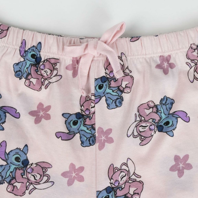 Pižama Vaikiškas Stitch Rožinė