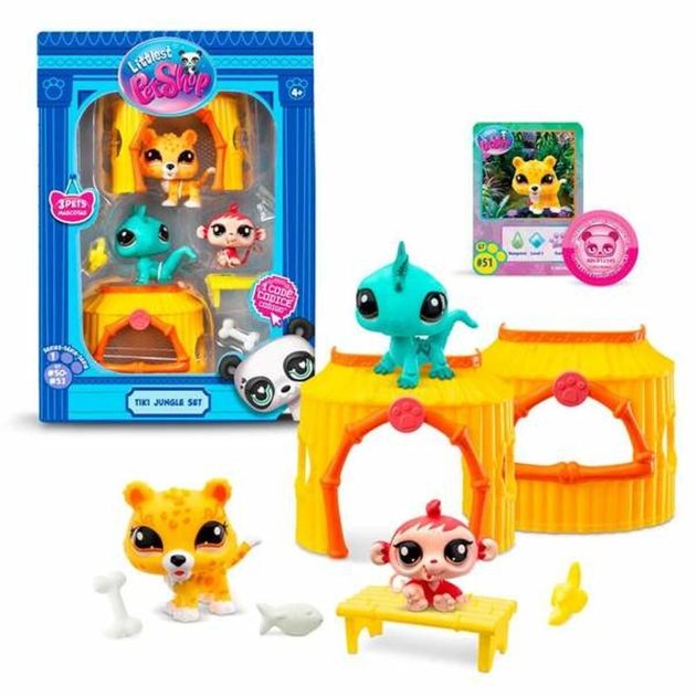 Playset Bandai Littlest Pet Shop 8 Dalys