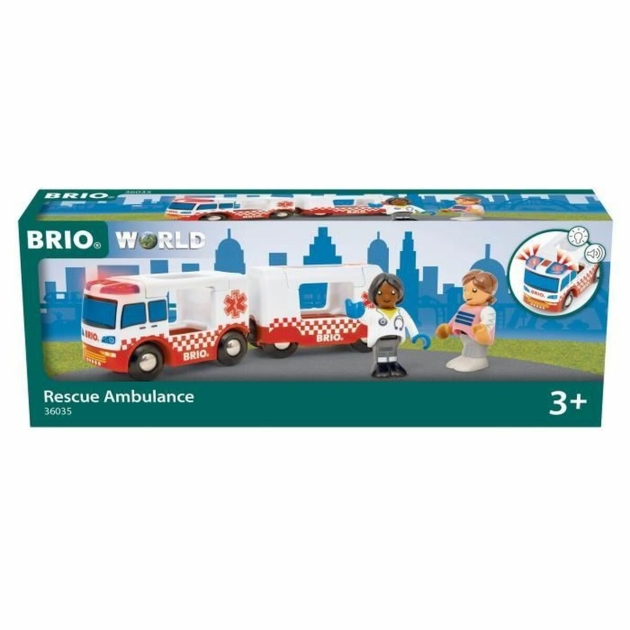 Playset Brio Rescue Ambulance 4 Dalys