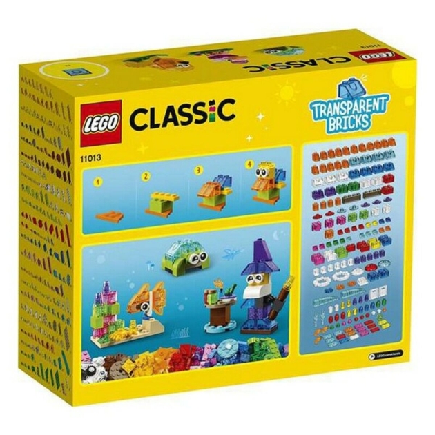 Playset Classic Transparent Bricks Lego 11013