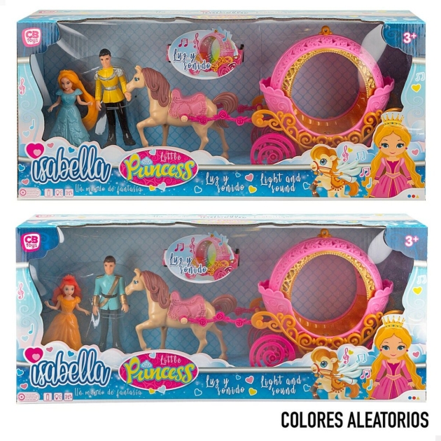 Playset Colorbaby Isabella 6 vnt. 28,5 x 14,5 x 7 cm Karieta