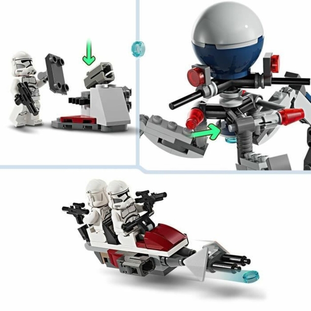 Playset Lego 75372 Combat Pack: Clone Trooper and Combat Droid