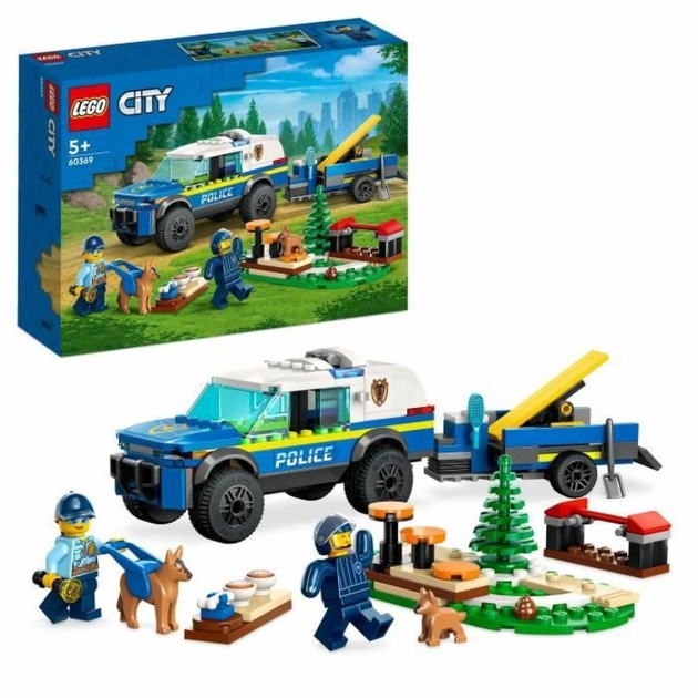 Playset Lego City Police 60369 + 5 metų Policija 197 Dalys