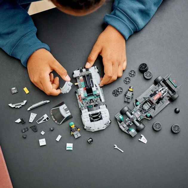 Playset Lego Speed Champions: Mercedes AMG F1 W12 E Performance Mercedes AMG Project One 76909