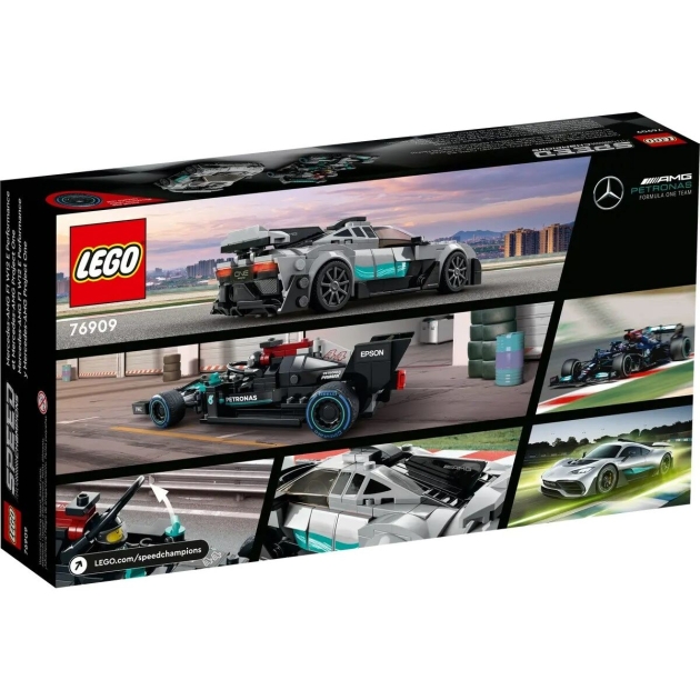 Playset Lego Speed Champions: Mercedes AMG F1 W12 E Performance Mercedes AMG Project One 76909