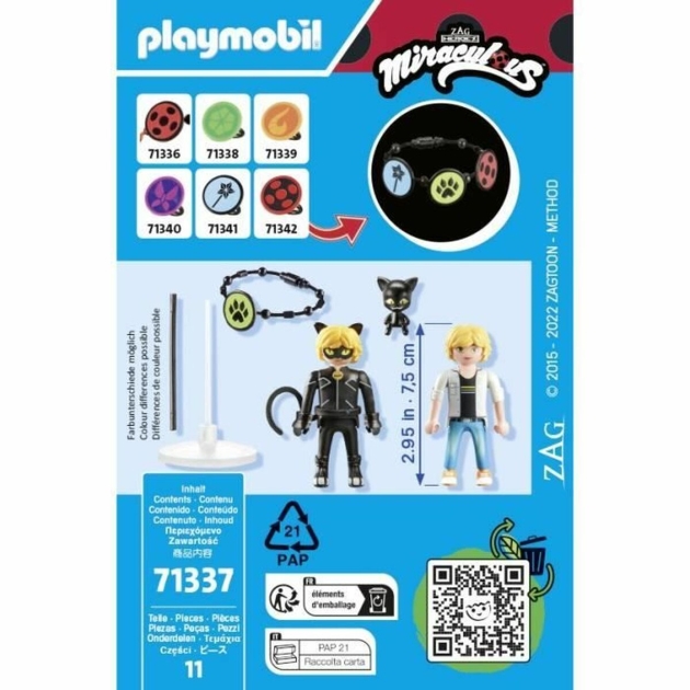 Playset Playmobil 71337 Miraculous 11 Dalys