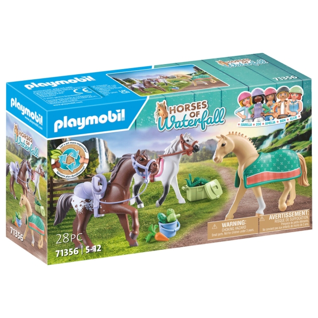 Playset Playmobil 71356 Horses of Waterfall 28 Dalys