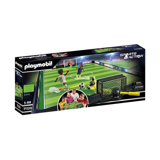 Playset Playmobil Sports Action Football Pitch 63 Dalys 71120