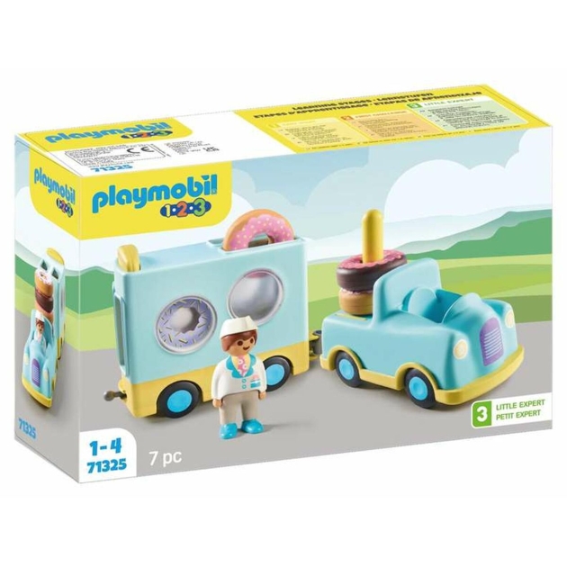 Playset Playmobil 71325 Sunkvežimis Spurga 7 Dalys