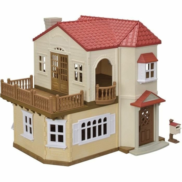 Playset Sylvanian Families Red Roof Country Home Miniatiūrinis namas Triušis