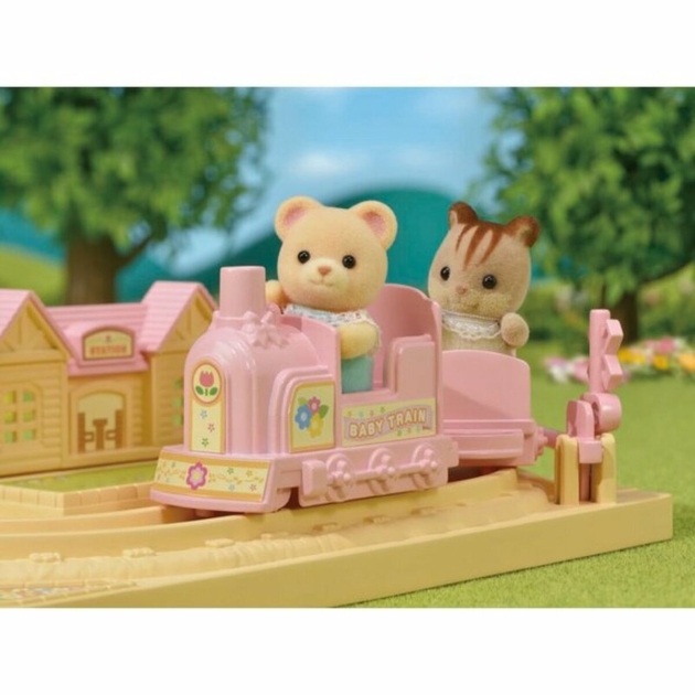 Playset Sylvanian Families The Chu Chu Train and Baby Bear