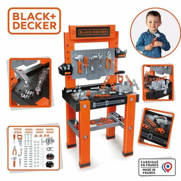 Priemonių rinkinys vaikams Black Decker 103 x 56 x 34 cm