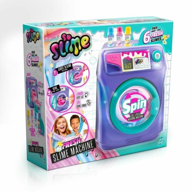 Slime Canal Toys Washing Machine Fresh Scented Purpurinė