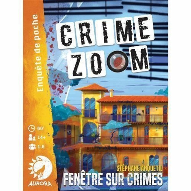 Stalo žaidimas Asmodee Crime Zoom Fenêtre sur Crimes (FR)