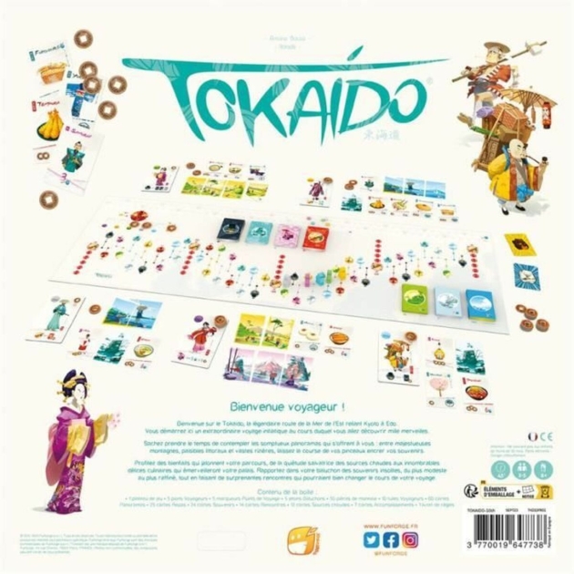 Stalo žaidimas Asmodee Tokaido : 10ème Anniversaire (FR)