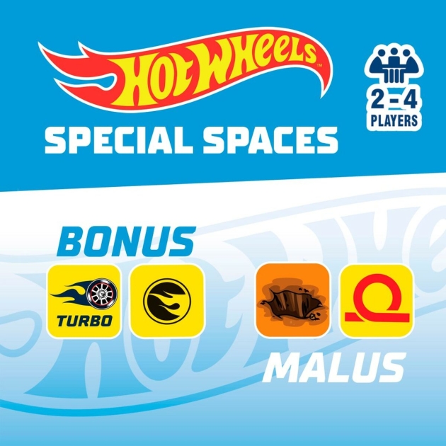 Stalo žaidimas Hot Wheels Speed Race Game (6 vnt.)