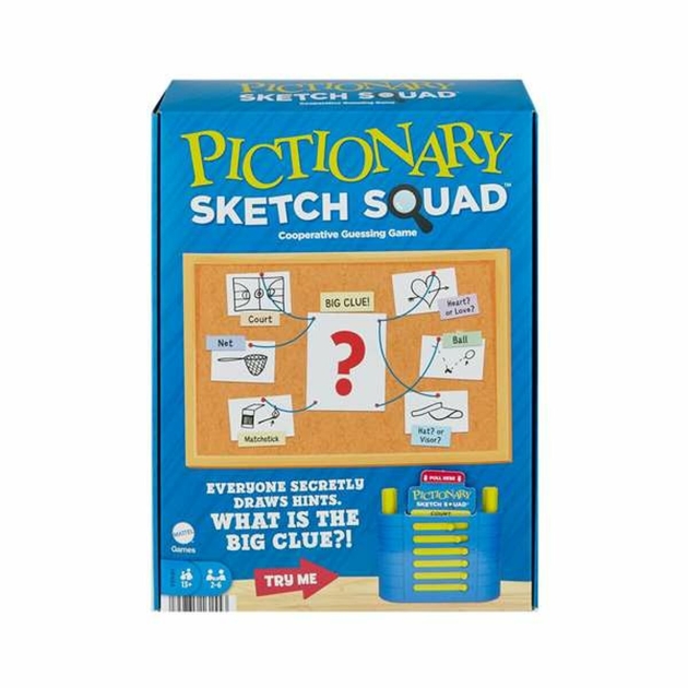 Stalo žaidimas Mattel Pictionary Sketch Squad EN