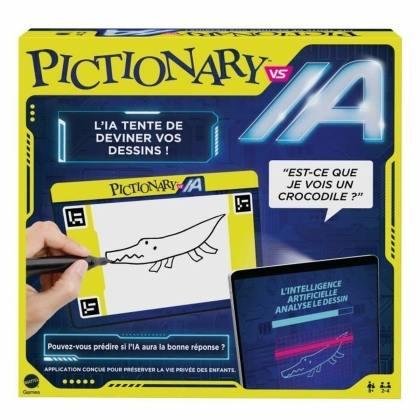 Stalo žaidimas Mattel PICTIONARY® VS IA Jeu familial Pictionary Vs Intelligence Artificielle (FR)